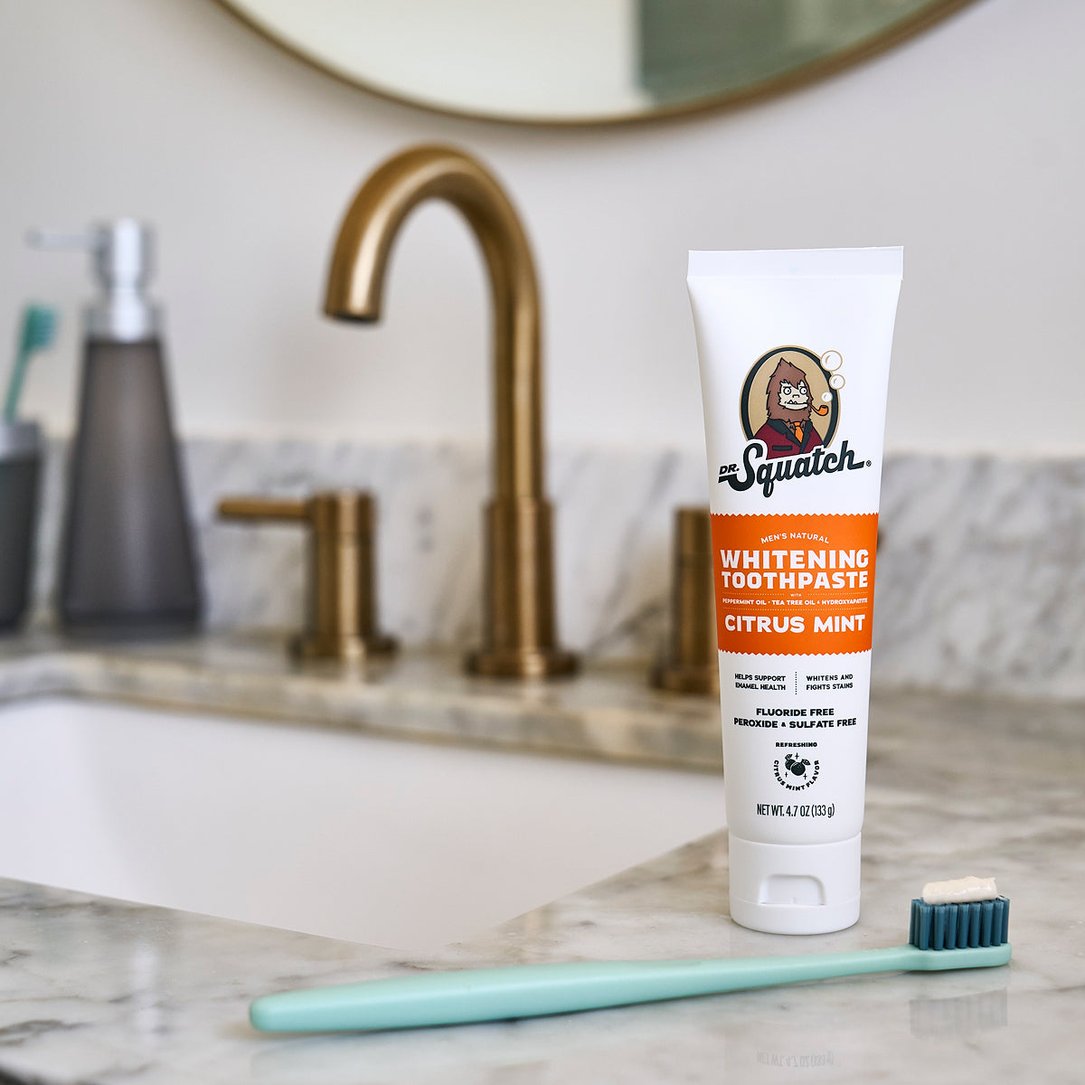 Citrus Mint Whitening Toothpaste - Fresh Skin Strong Start