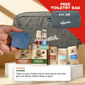 Carry On Trio - FREE Toiletry Bag - Men's Soap That Delivers