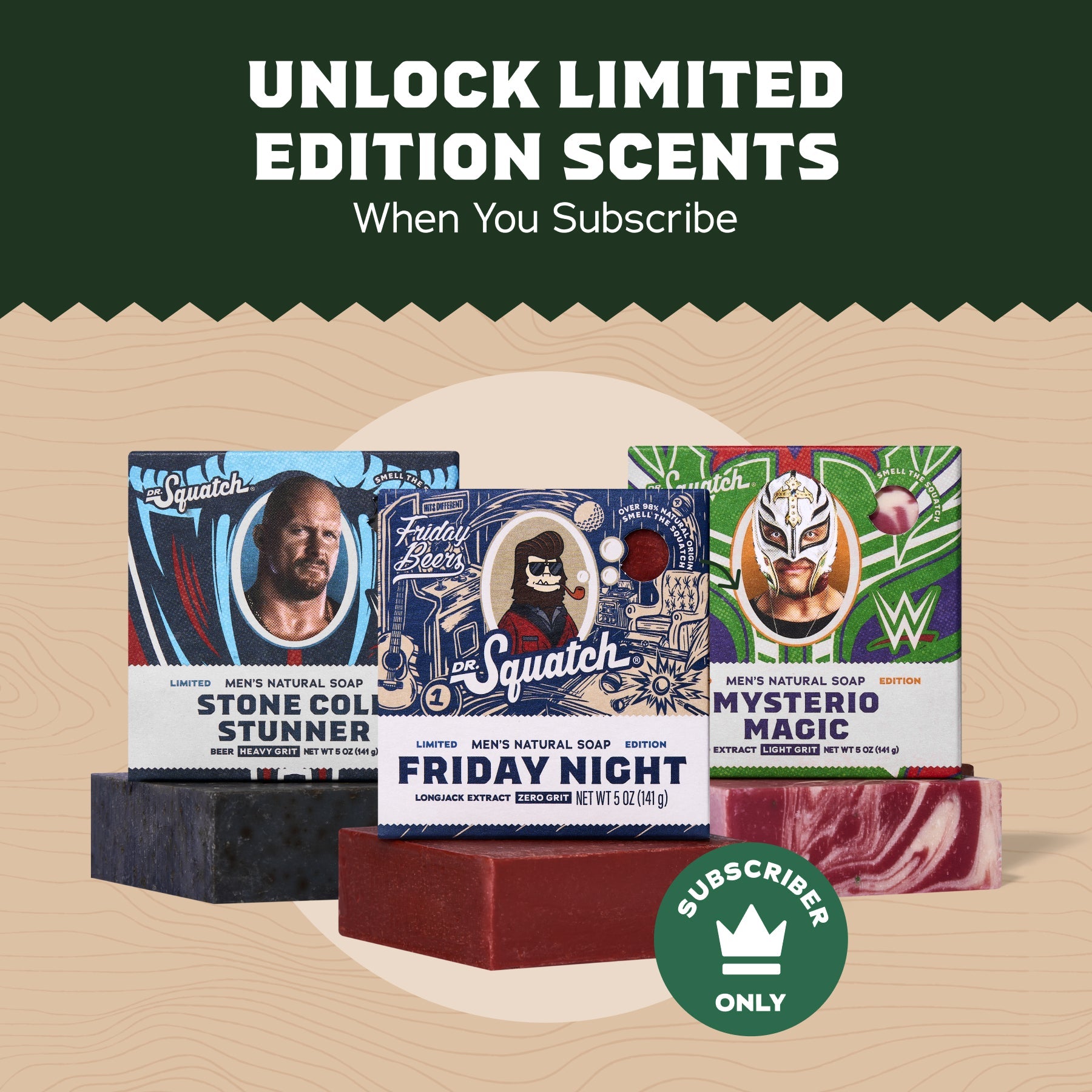 Limited Edition Bar Soap - Rugged Soap for Men