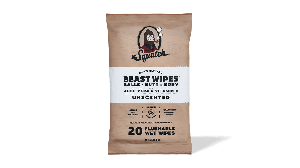 Unscented Wipes - Send Dirt Out and Fresh In