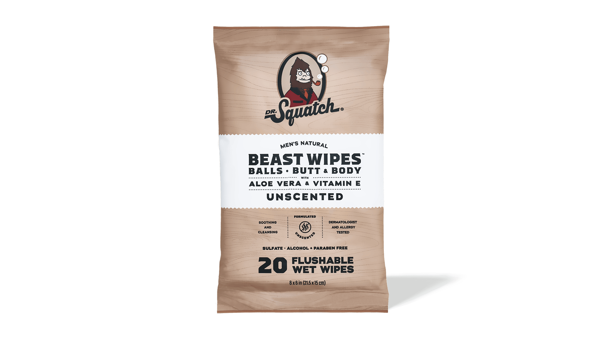 FREE Unscented Wipes - Make Clean Feel Rugged