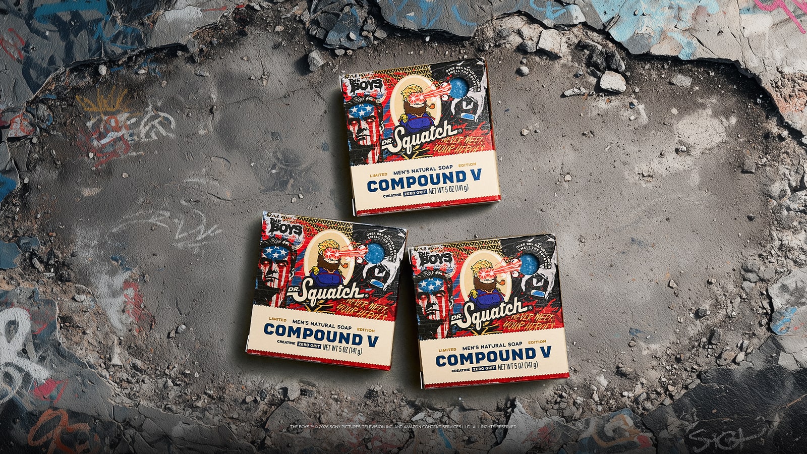 Compound V 3-Pack - Simple Soap Big Freshness