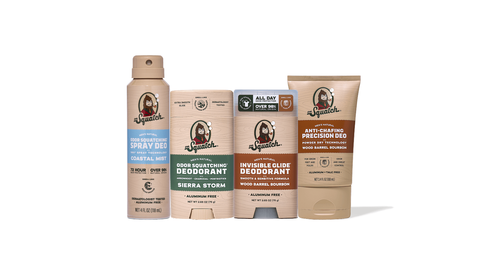 Deodorant Discovery Set - Feel Fresh and Look Ready