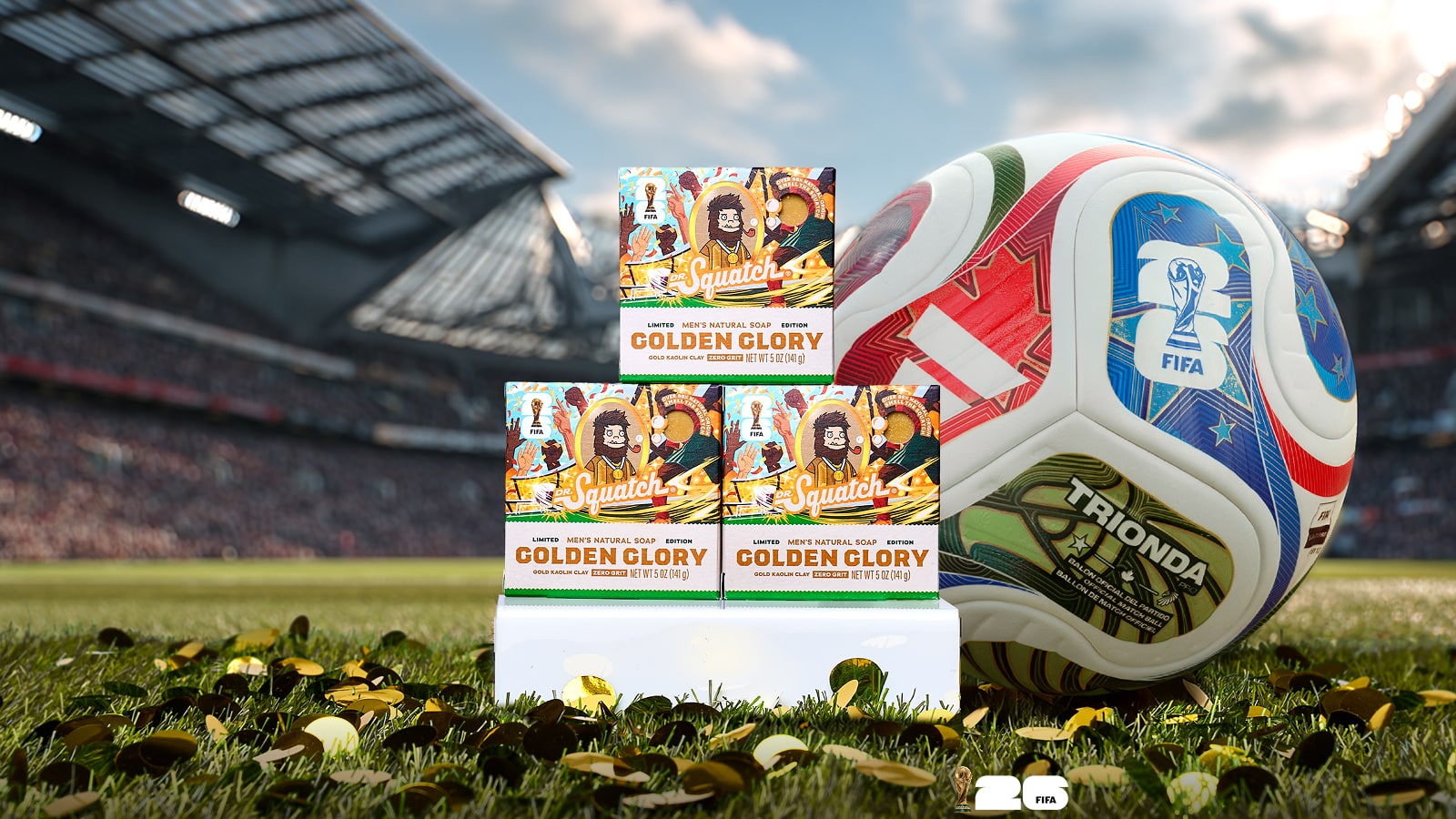 Golden Glory Hat-Trick Pack - Shower Fresh and Guy Approved