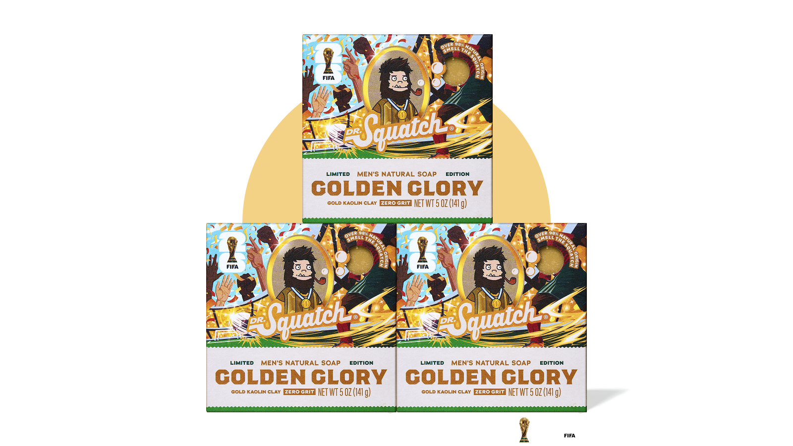 Golden Glory Hat-Trick Pack - Shower Fresh and Guy Approved