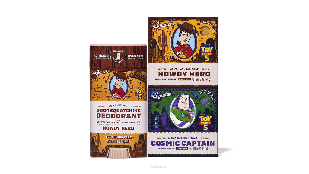 Woody & Buzz Lightyear 3-Pack - Give Your Shower Swagger