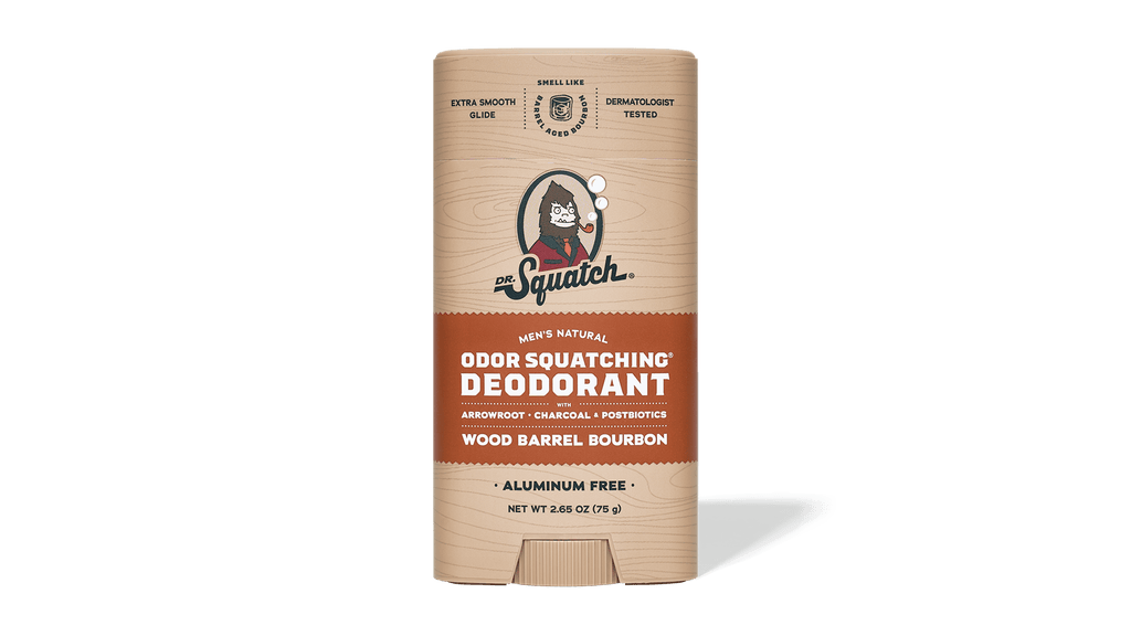 Wood Barrel Bourbon Deodorant - Shower Fresh and Guy Approved
