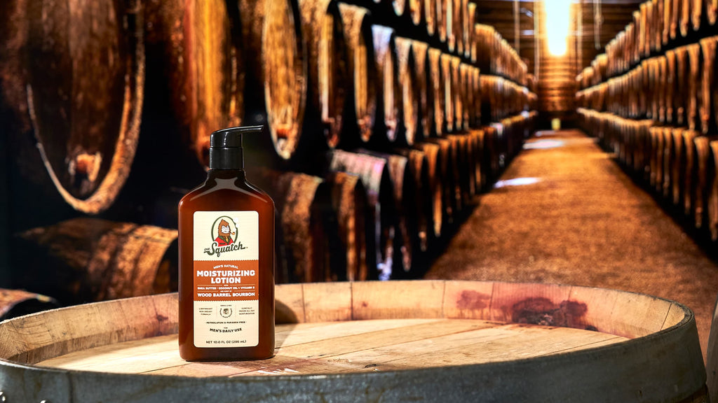 Wood Barrel Bourbon Lotion - Soap That Feels Like Gear