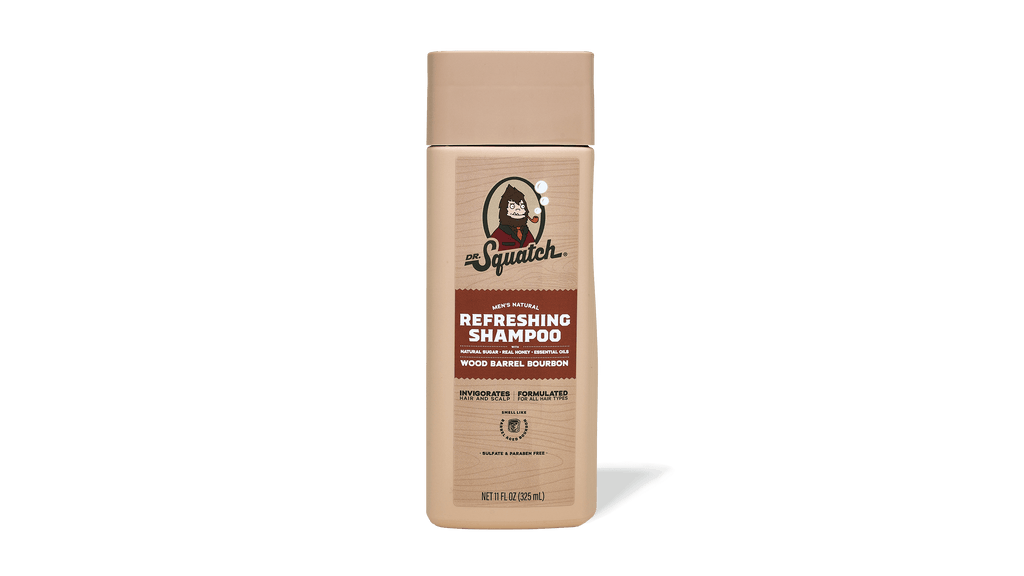 Wood Barrel Bourbon Shampoo - Wake Up and Wash Better