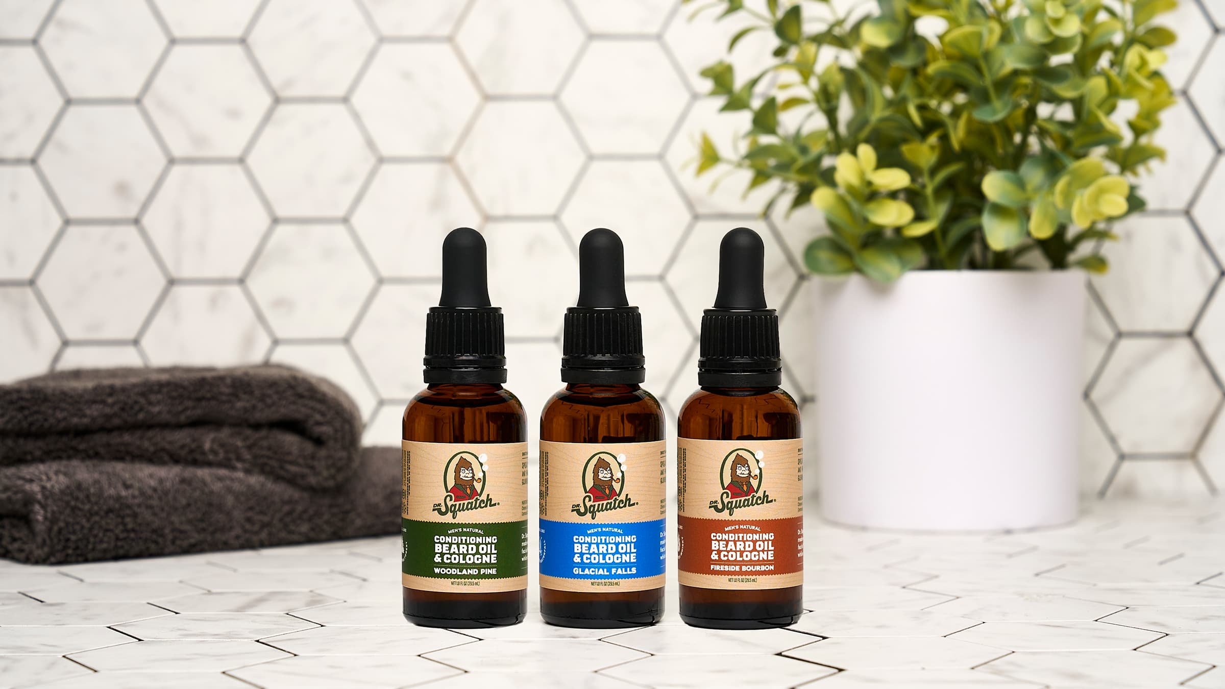 Conditioning Beard Oil & Cologne Woodland Pine - Fresh Enough for Anything