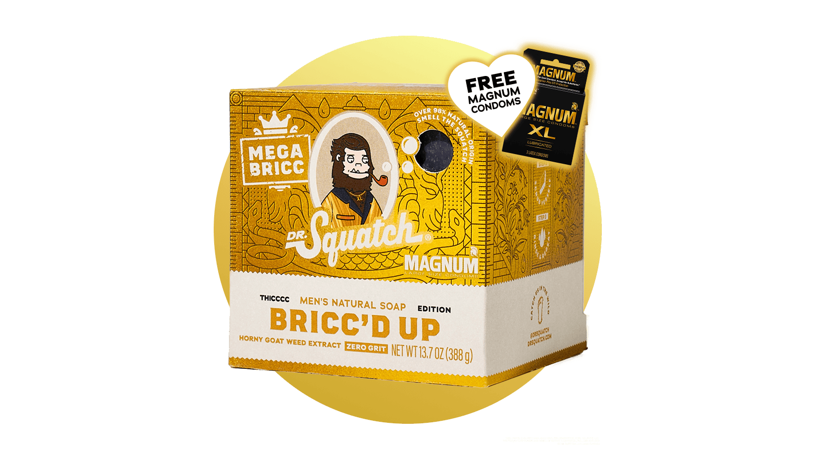 Magnum Bricc - Men's Soap That Delivers
