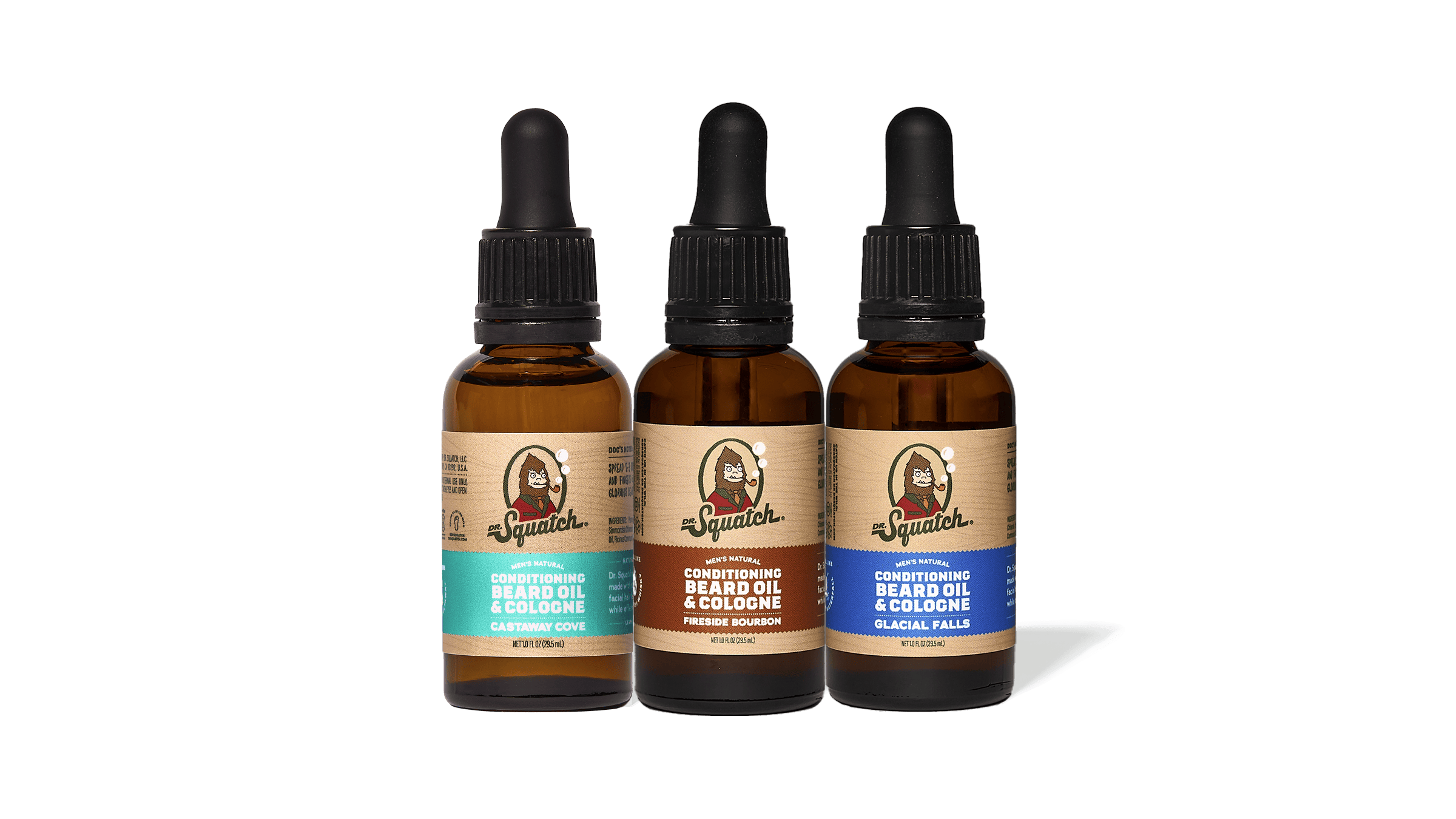 Beard Oil 3-Pack - Start Fresh With a Bold Bar