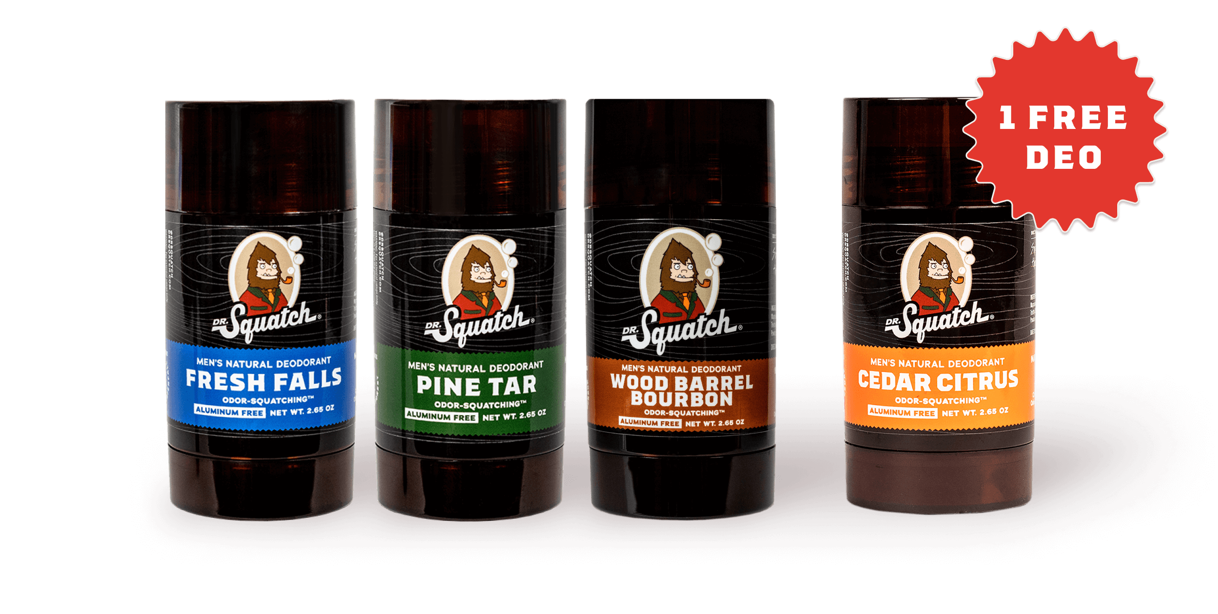 Deodorant Starter Set - Set the Fresh Bar Standard