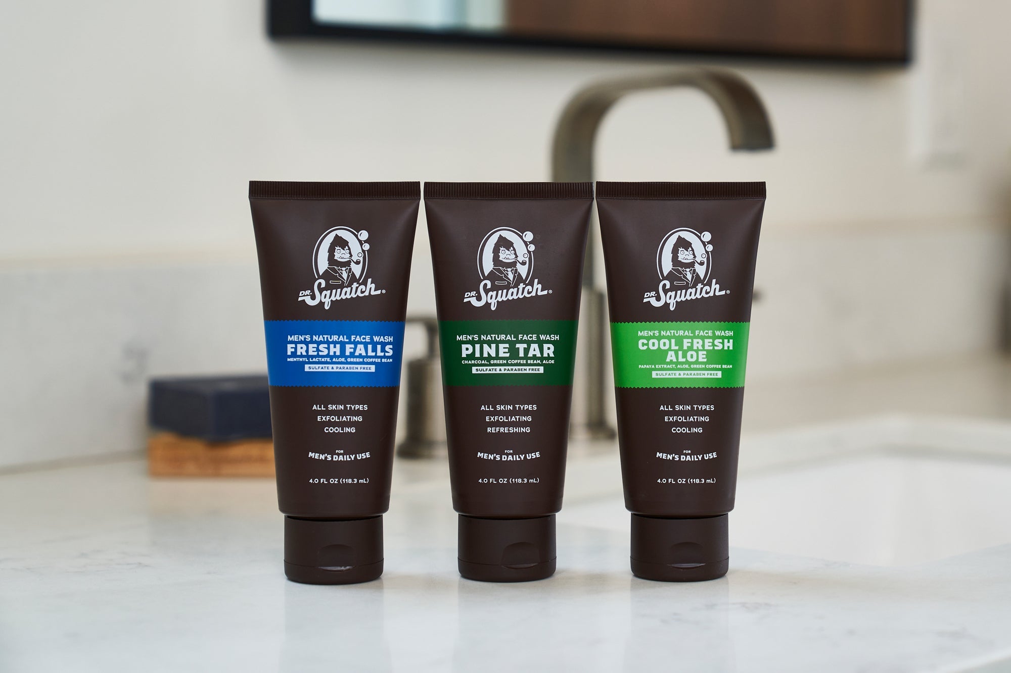 Face Wash 3-Pack - Shower Fuel for Men