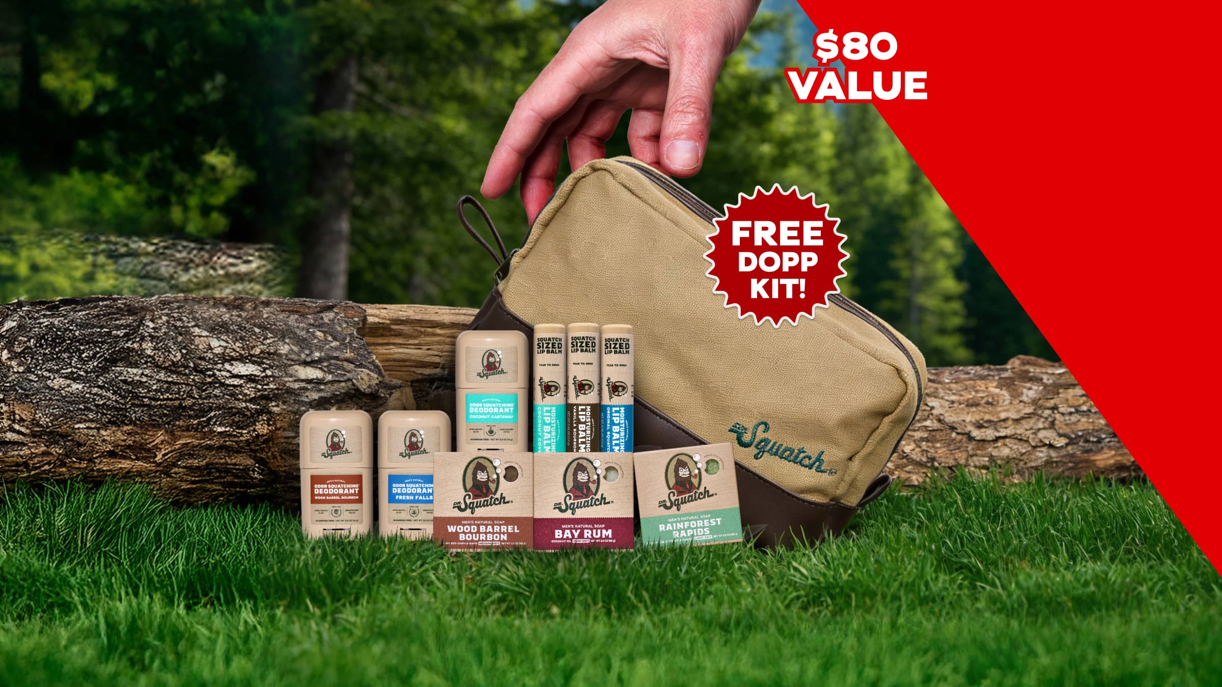 Travel Trio + FREE Dopp Kit - Clean Feels Better