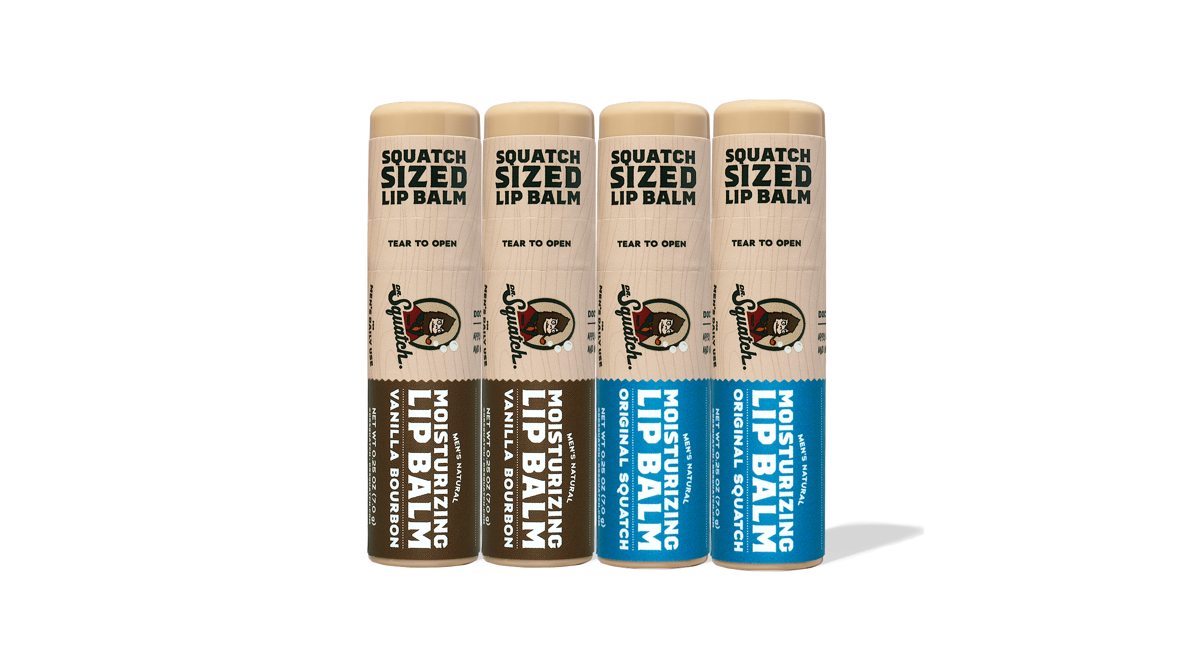 Lip Balm 4-Pack - Better Soap for Busy Men
