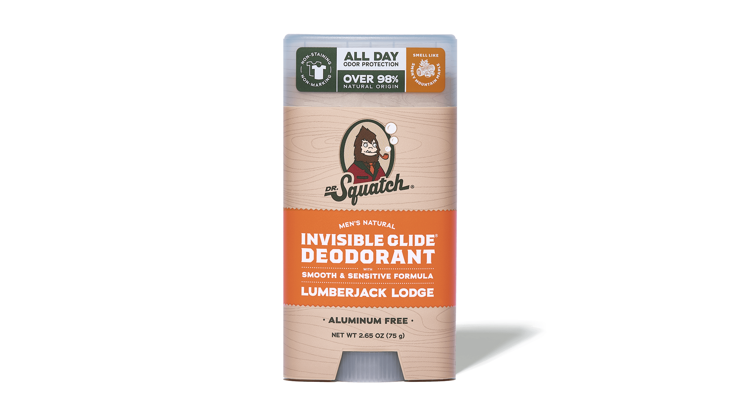Lumberjack Lodge Invisible Glide Deodorant - Make Your Routine Fresher