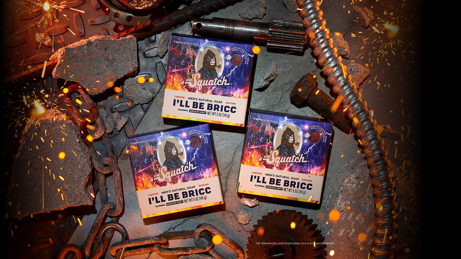 I'll Be Bricc 3-Pack - Built for Sweat and Grime