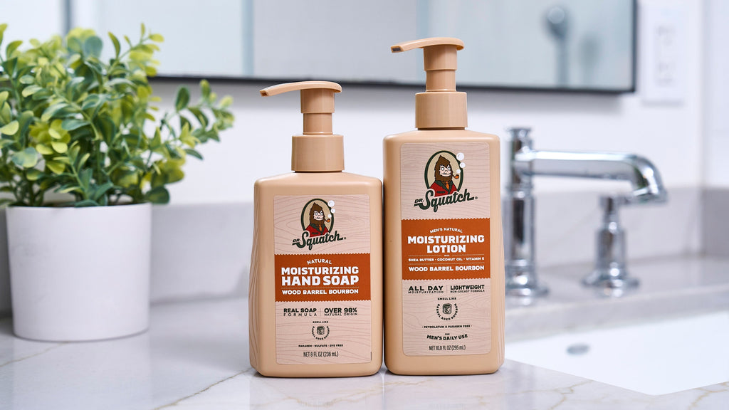 Wood Barrel Bourbon Hand Soap - Stop Using Boring Soap